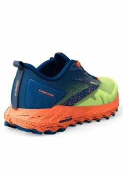 BROOKS Cascadia 17 - Trail Hardloopschoenen - Sharp Green Navy Firecracker -BrooksRunner 060250f7fe954075a1a731b977536637