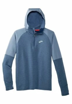 BROOKS Thermal Hoodie 2.0 - Longsleeve - Heather Dusk Dawn -BrooksRunner 098f6bf1d25246f991843a3897b5cd00