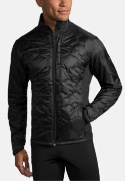 BROOKS Shield Hybrid Jacket 2.0 - Softshelljas - Black -BrooksRunner 0a33dd51bbd14c779c6722b7c067e597