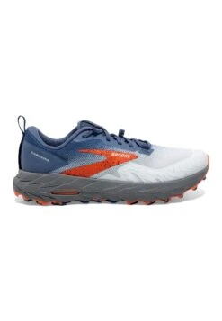 BROOKS Cascadia 17 - Trail Hardloopschoenen - Blue Navy Firecracker