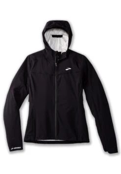 BROOKS High Point Waterproof Jacket - Regenjas - Black -BrooksRunner 0c7421bb21404830be1799a7e43cc95f