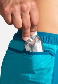 BROOKS High Point 7" 2-In-1 Short - Korte Broeken - Hyper Blue Mist Pacific -BrooksRunner 0d1264bffddb45d292dbf6302e0c5d6f