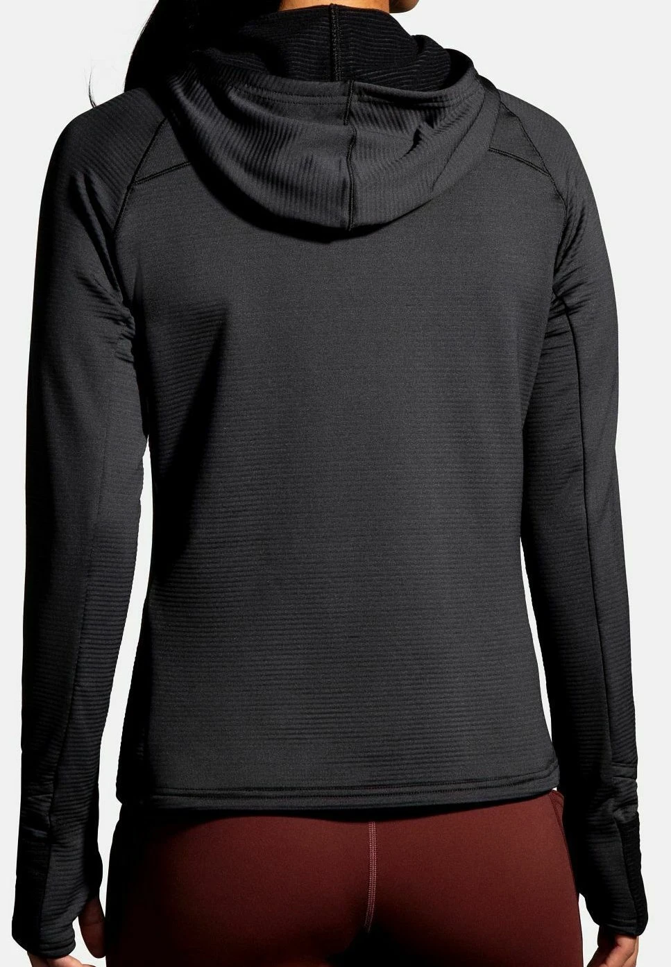 BROOKS Notch Thermal Hoodie 2.0 - Hoodie - Black 4 BROOKS Notch Thermal Hoodie 2.0 - Hoodie - Black - Afbeelding 2