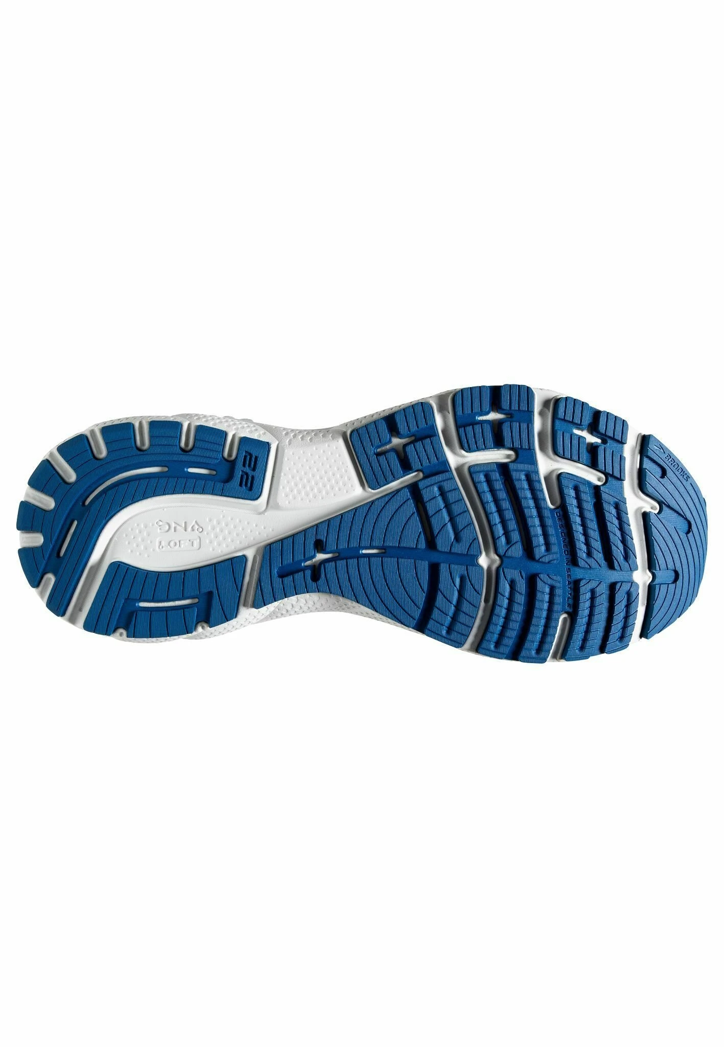 BROOKS Adrenaline Gts 22 - Stabiliteit Hardloopschoenen - Blue Nightlife White 7 BROOKS Adrenaline Gts 22 - Stabiliteit Hardloopschoenen - Blue Nightlife White - Afbeelding 5