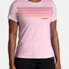 BROOKS Distance Short Sleeve- T-Shirt Print - Quartz Gradient Stripe 2 BROOKS Distance Short Sleeve- T-Shirt Print - Quartz Gradient Stripe -BrooksRunner 13e518e29720496782f01d3e961f7fa4