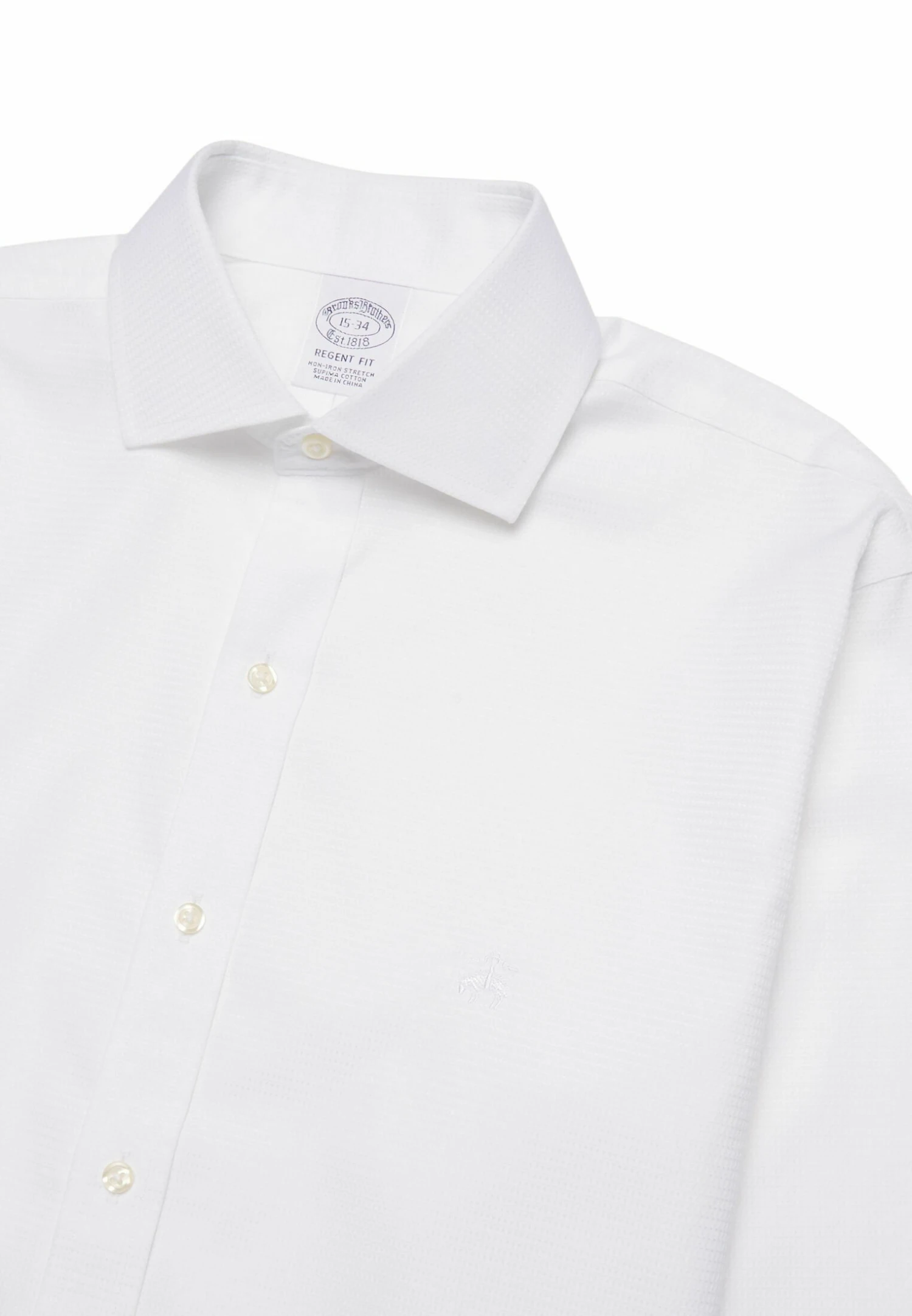Non-Iron Spread Collar - Overhemd - White 4 Non-Iron Spread Collar - Overhemd - White - Afbeelding 2