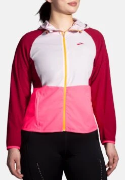BROOKS Canopy Jacket - Softshelljas - Razzmatazz Quartz Hyper Pink