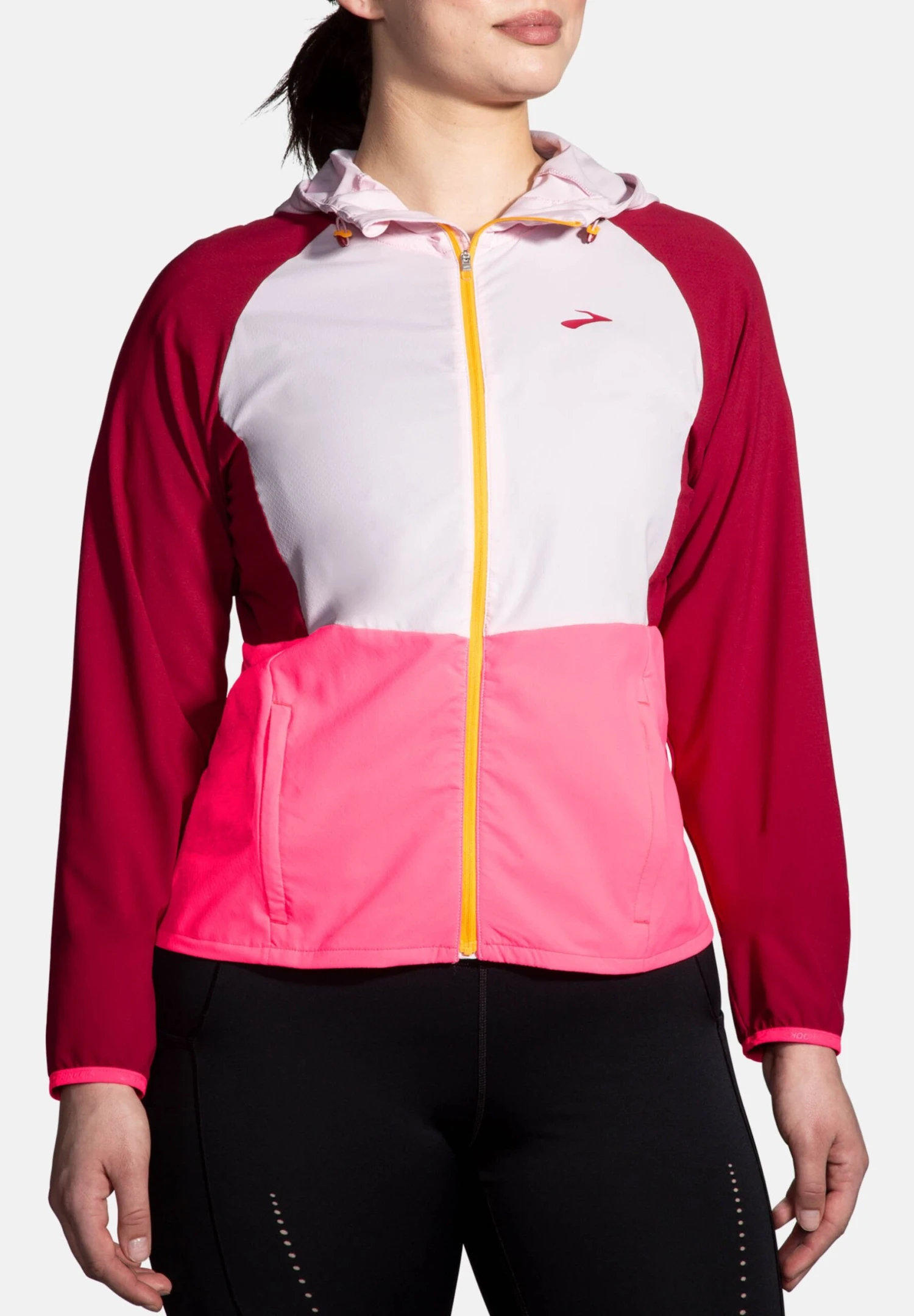 BROOKS Canopy Jacket - Softshelljas - Razzmatazz Quartz Hyper Pink 3 BROOKS Canopy Jacket - Softshelljas - Razzmatazz Quartz Hyper Pink