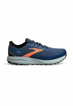 BROOKS Divide 4 - Trail Hardloopschoenen - Blue Navy Firecracker