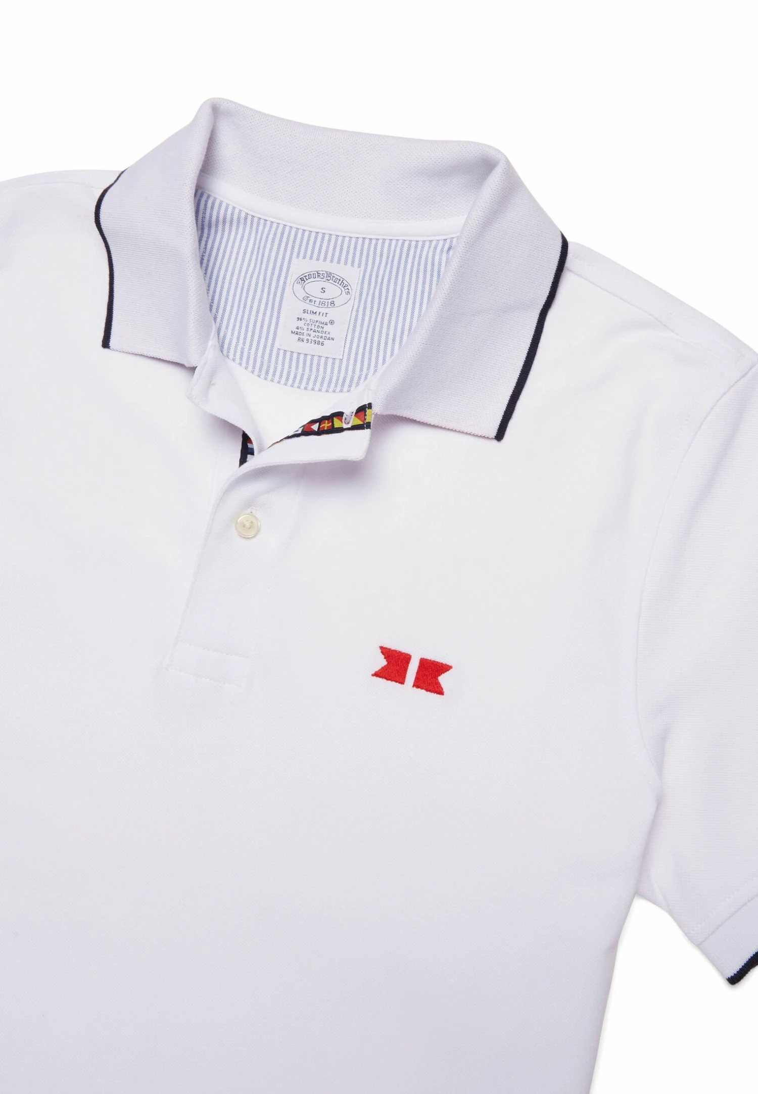 Slim-Fit Golden - Poloshirt - White 4 Slim-Fit Golden - Poloshirt - White - Afbeelding 2