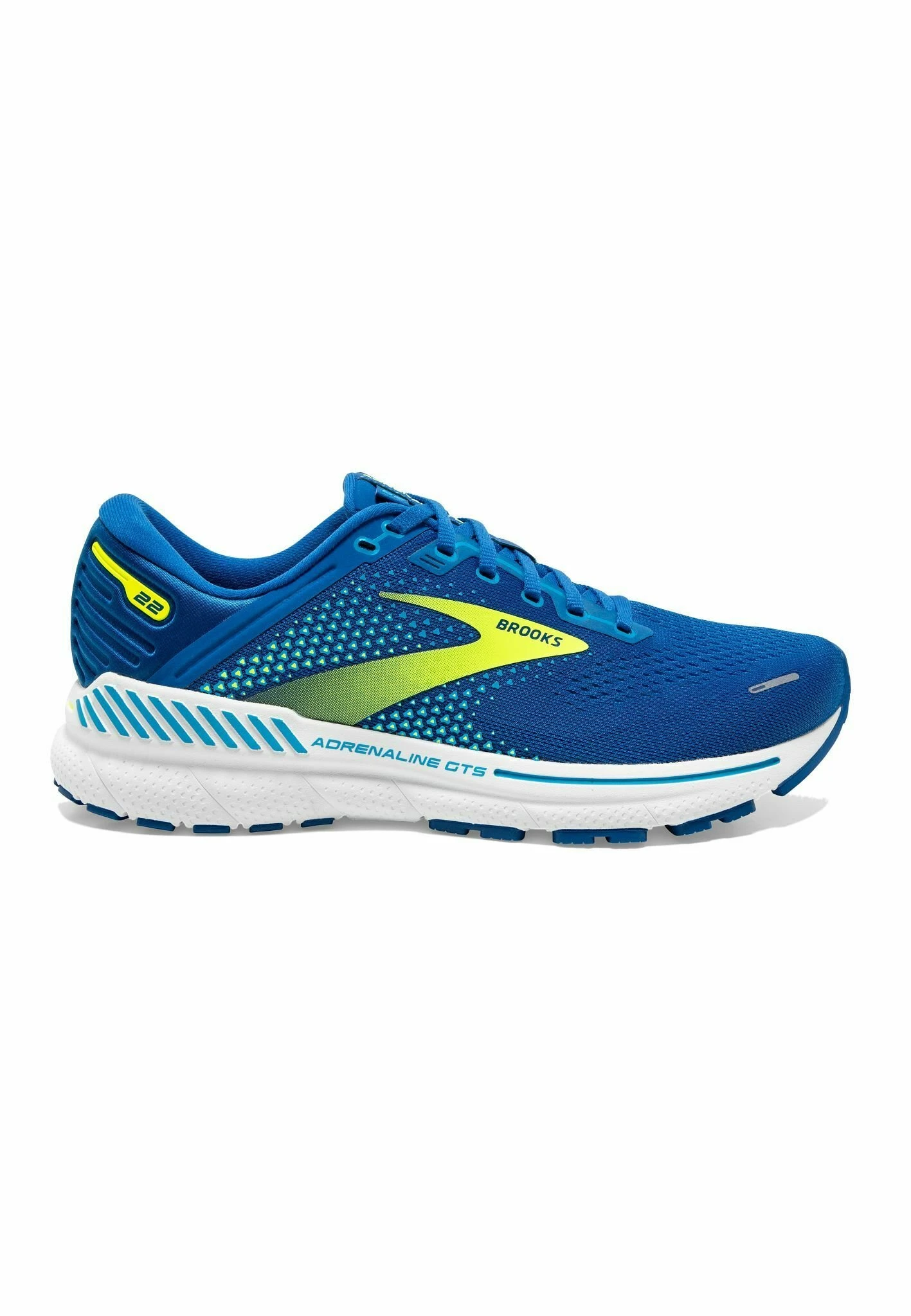 BROOKS Adrenaline Gts 22 - Stabiliteit Hardloopschoenen - Blue Nightlife White 3 BROOKS Adrenaline Gts 22 - Stabiliteit Hardloopschoenen - Blue Nightlife White