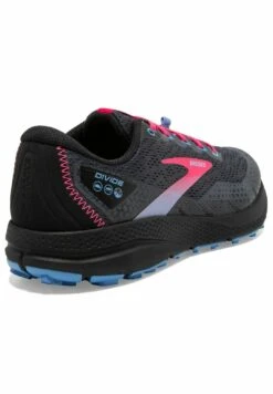 BROOKS Divide 3 - Trail Hardloopschoenen - Ebony Black Diva Pink -BrooksRunner 1f9df3876a884f9e887467c67c5f6517