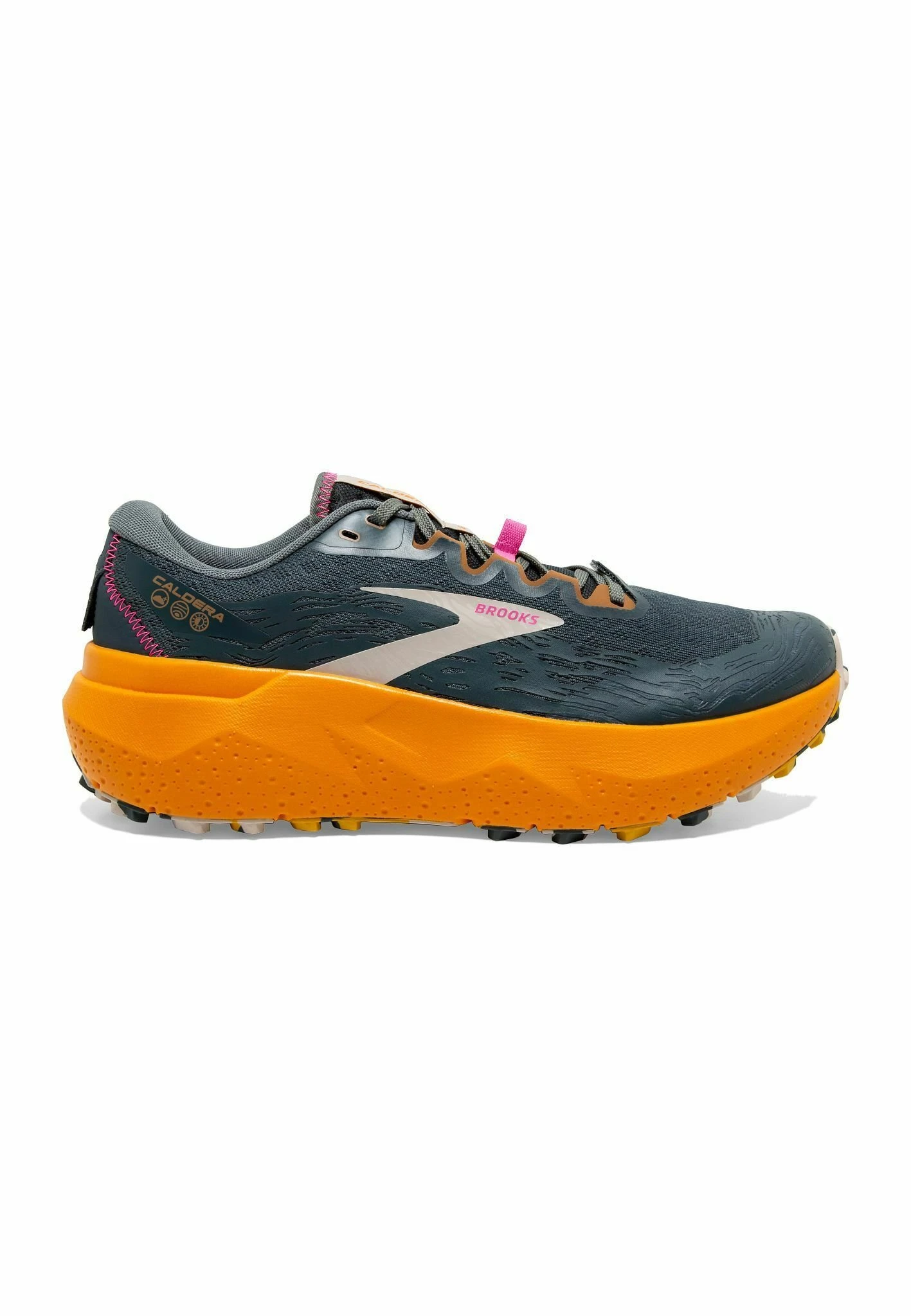 BROOKS Caldera 6 - Trail Hardloopschoenen - Slate Cheddar Silver Gray 3 BROOKS Caldera 6 - Trail Hardloopschoenen - Slate Cheddar Silver Gray