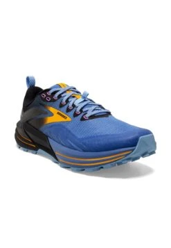 BROOKS Cascadia 16 - Trail Hardloopschoenen - Blue Black Yellow -BrooksRunner 2261151636c14240b2d9cc7313259bae