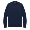 Supima Crewneck - Trui - Navy