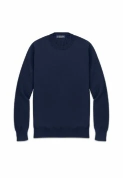 Supima Crewneck - Trui - Navy