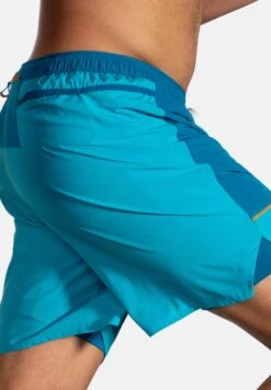 BROOKS High Point 7" 2-In-1 Short - Korte Broeken - Hyper Blue Mist Pacific -BrooksRunner 24c5cf354a9349af9d273988ea7d84f1