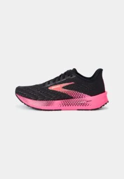 BROOKS Hyperion Tempo - Hardloopschoenen Neutraal - Black Pink Hot Coral -BrooksRunner 27c47ad377cc4ec38e307f92024941b9