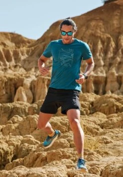 BROOKS Distance Short Sleeve 2.0 - T-Shirt Print - Pacific Br Trail Run -BrooksRunner 2978c3d3ea2a464e9a0e997b8dc56b75
