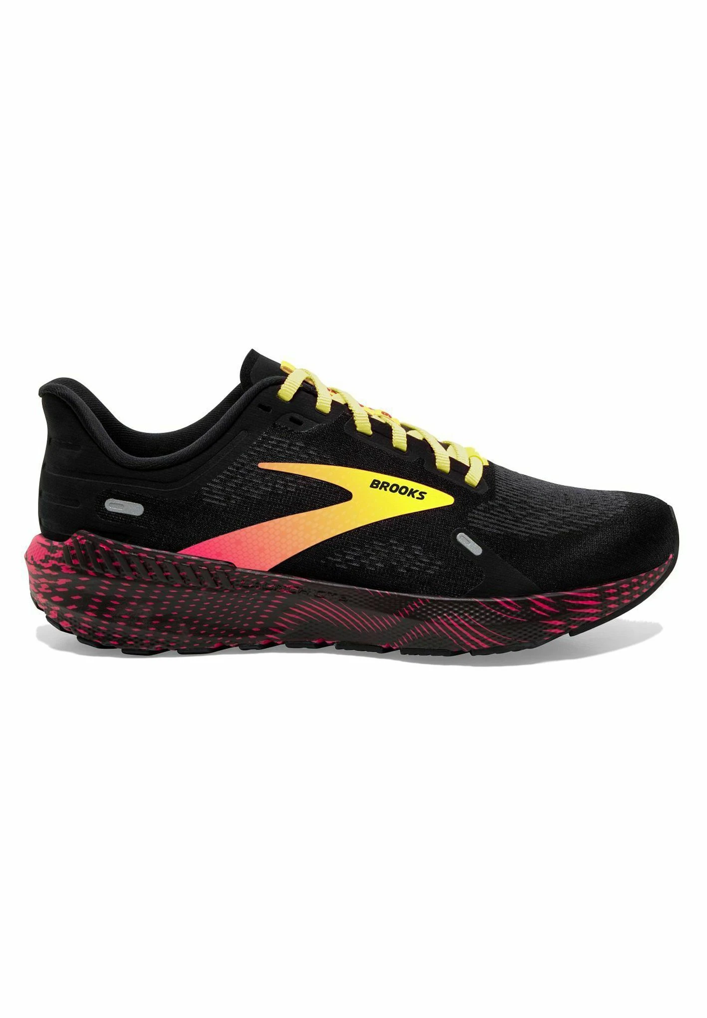 BROOKS Launch Gts 9 - Stabiliteit Hardloopschoenen - Black Pink Yellow 3 BROOKS Launch Gts 9 - Stabiliteit Hardloopschoenen - Black Pink Yellow