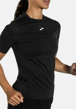 BROOKS High Point Short Sleeve - T-Shirt Basic - Black -BrooksRunner 2b8da135df6742029d0e08e32ae1d338