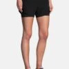 BROOKS Chaser 5" 2-In-1 Short - Korte Broeken - Black