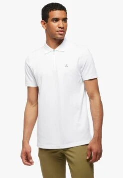 Performance Zip - Poloshirt - White