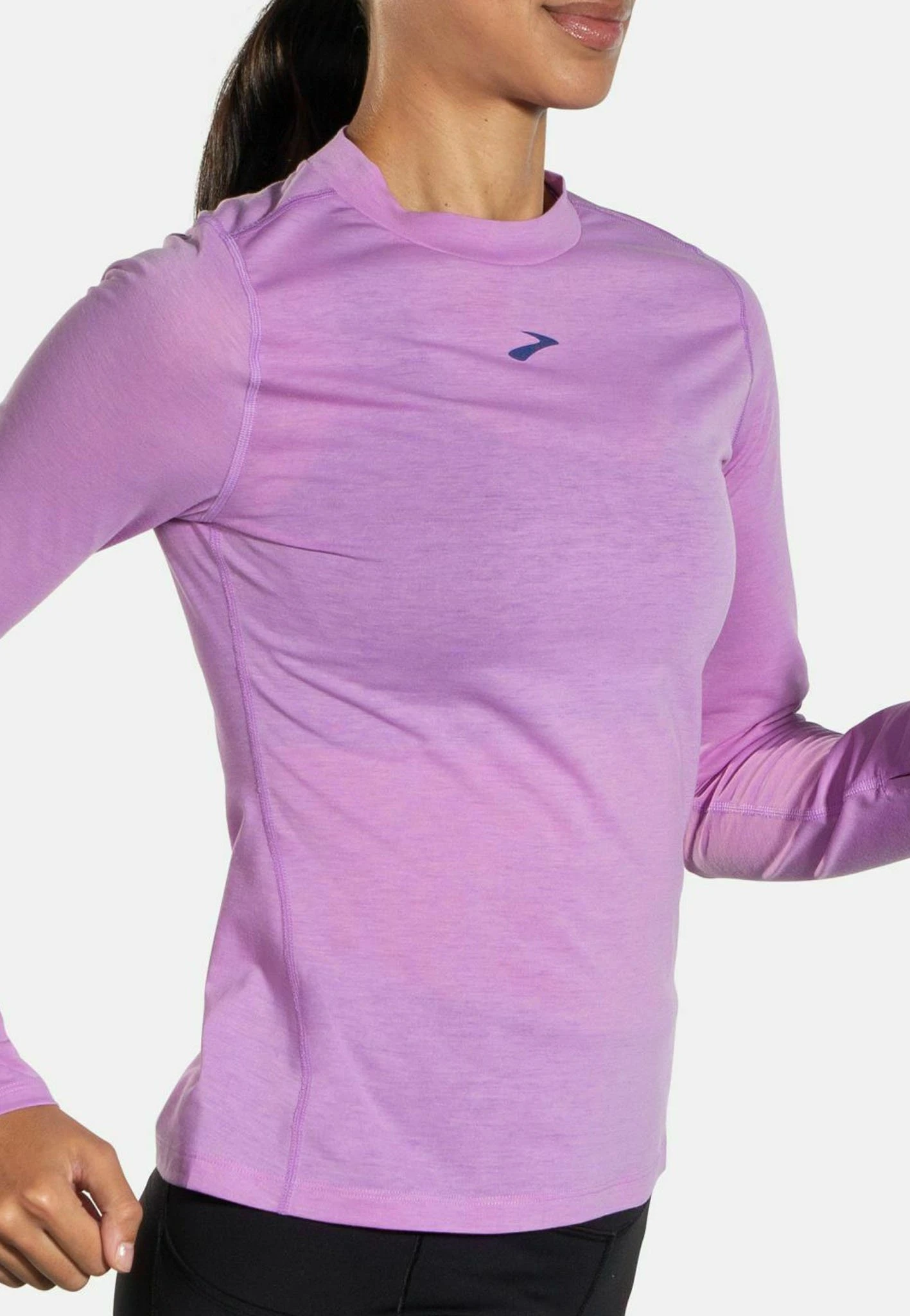 BROOKS High Point Long Sleeve - Longsleeve - Bright Purple 5 BROOKS High Point Long Sleeve - Longsleeve - Bright Purple - Afbeelding 3