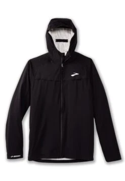 BROOKS High Point Waterproof Jacket - Regenjas - Black -BrooksRunner 33e4acbac4aa44cb8d16b4e90a04c37e