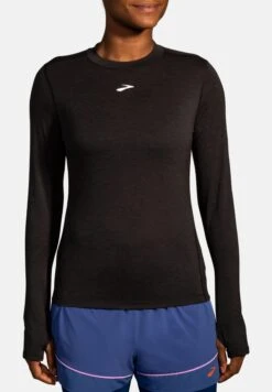 BROOKS High Point Long Sleeve - Longsleeve - Black