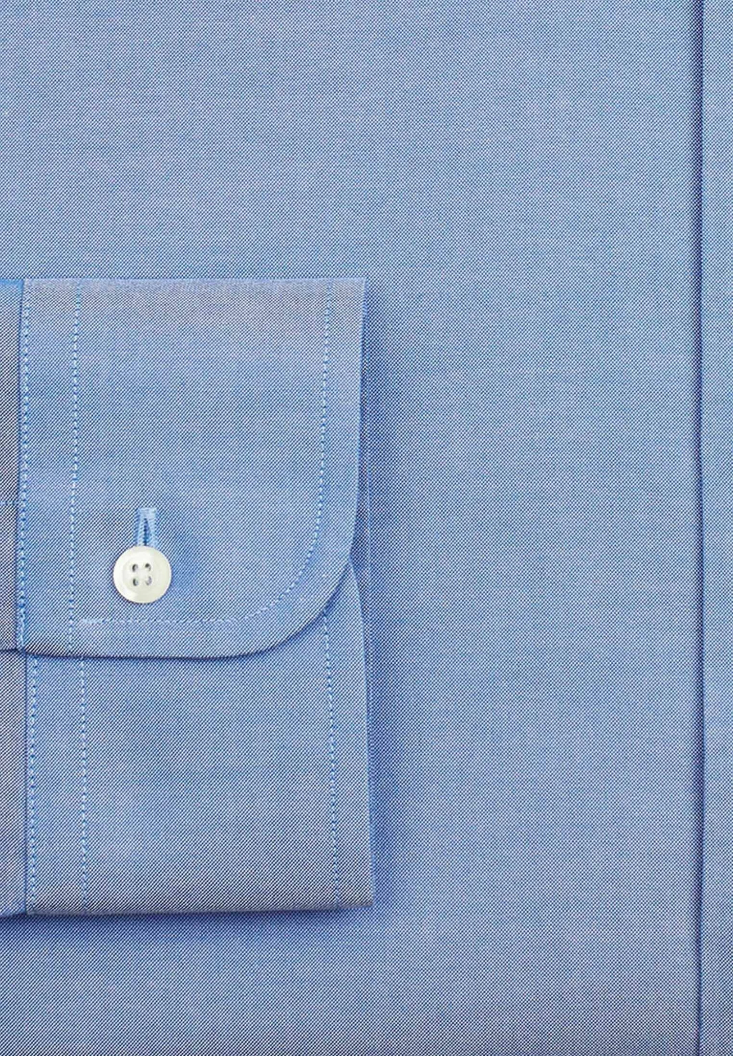 Regular Fit Stretch Supima Non-Iron Pinpoint Oxfor - Overhemd - Blue 5 Regular Fit Stretch Supima Non-Iron Pinpoint Oxfor - Overhemd - Blue - Afbeelding 3