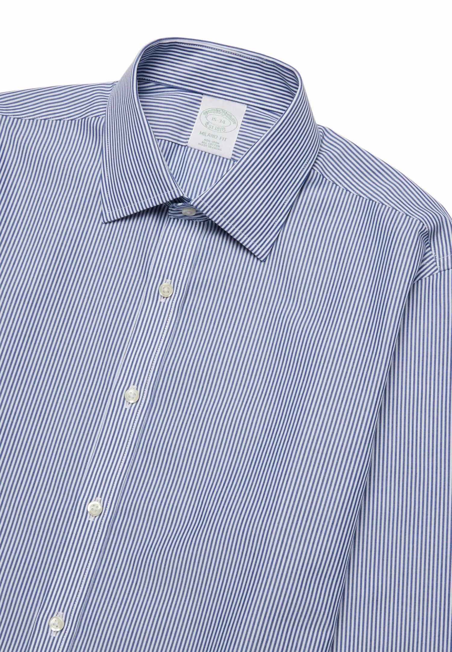 Milano Non Iron Ainsley Collar - Zakelijk Overhemd - Blue 8 Milano Non Iron Ainsley Collar - Zakelijk Overhemd - Blue - Afbeelding 6