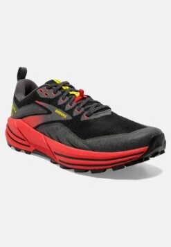 BROOKS Cascadia 16 - Trail Hardloopschoenen - Black Fiery Red Blazing Yellow 13 BROOKS Cascadia 16 - Trail Hardloopschoenen - Black Fiery Red Blazing Yellow -BrooksRunner 362027aa66dc4e5f9250138bcc0457c6