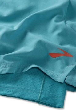 BROOKS Sherpa 5" 2-In-1 Short - Korte Broeken - Slate Blue -BrooksRunner 366cbb54ff614e77a1a55672352a9510