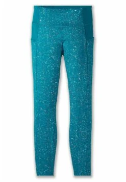 BROOKS Method 7/8 Tight - Legging - Lagoon Speckle Print Lagoon -BrooksRunner 3750f289a97d4e74910949775924639e