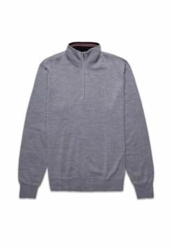 Half-Zip- Trui - Grey