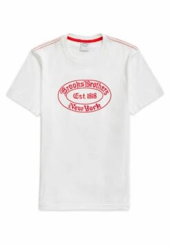 Label Graphic - T-Shirt Print - Open White