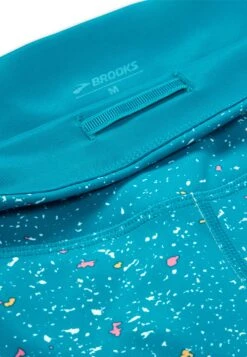 BROOKS Method 7/8 Tight - Legging - Lagoon Speckle Print Lagoon -BrooksRunner 3f08261001ea475baacec149f42b65c0