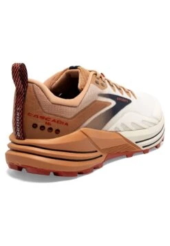 BROOKS Cascadia 16 - Trail Hardloopschoenen - White Biscuit Rooibos -BrooksRunner 3f0d262566bb4ef4bb34701b1e89082e