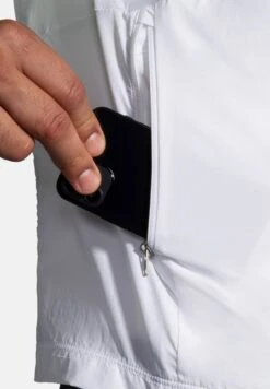 BROOKS Run Visible Convertible Jacket - Trainingsvest - White Asphalt Nightlife -BrooksRunner 42f302aba2cb4865b6dfb40b4bedf27c