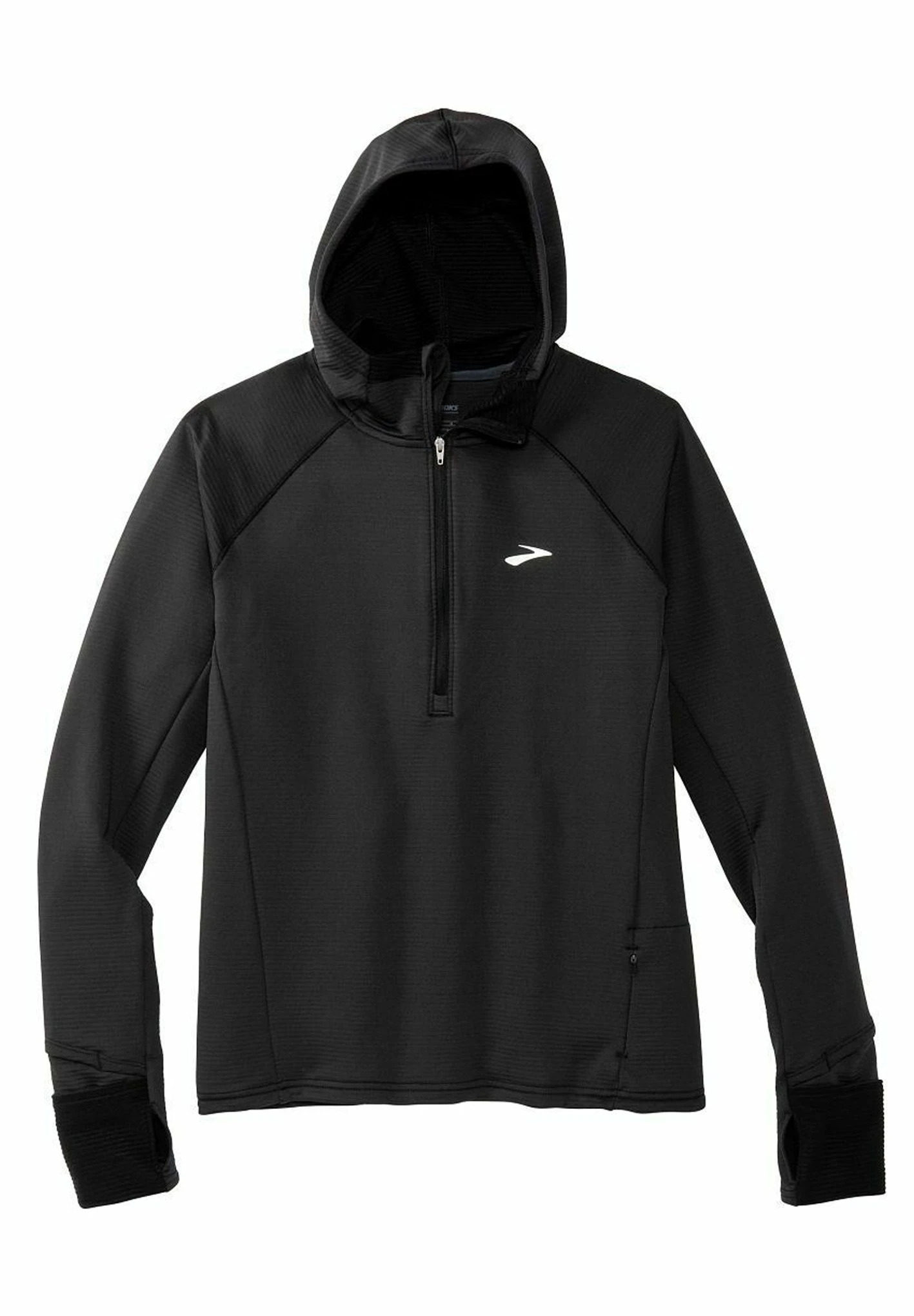 BROOKS Notch Thermal Hoodie 2.0 - Hoodie - Black 5 BROOKS Notch Thermal Hoodie 2.0 - Hoodie - Black - Afbeelding 3