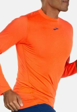 BROOKS High Point - Longsleeve - Bright Orange -BrooksRunner 45939b0826954ee795819b4b853a809f
