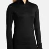 BROOKS Dash 1/2 Zip - Longsleeve - Black -BrooksRunner 46eb447c0008454aa6b212d871c90011