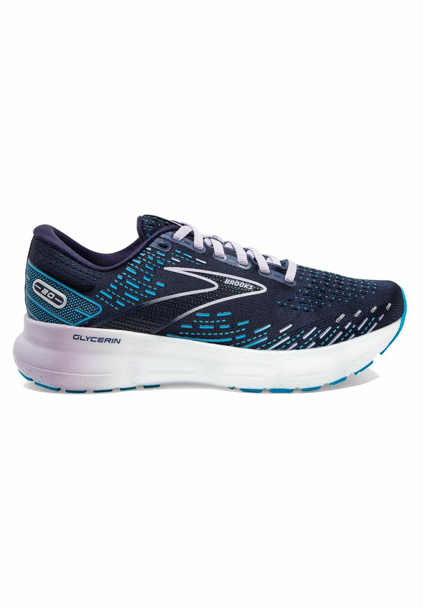 BROOKS Glycerin 20 - Hardloopschoenen Neutraal - Peacoat Ocean Pastel Lilac 5 BROOKS Glycerin 20 - Hardloopschoenen Neutraal - Peacoat Ocean Pastel Lilac - Afbeelding 3