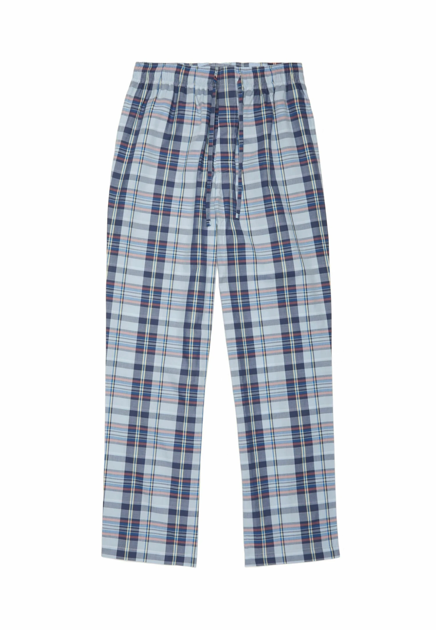 Madras Lounge- Pyjamabroek - Open Blue 3 Madras Lounge- Pyjamabroek - Open Blue