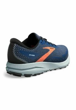 BROOKS Divide 4 - Trail Hardloopschoenen - Blue Navy Firecracker -BrooksRunner 4a85a1771a7a43cd9d749c54bc3df5de