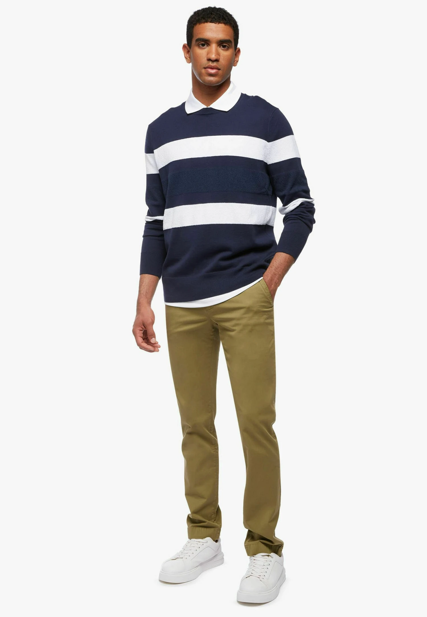 Performance Zip - Poloshirt - White 6 Performance Zip - Poloshirt - White - Afbeelding 4