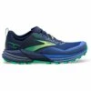 BROOKS Cascadia 16 - Trail Hardloopschoenen - Blue Surf The Web Green -BrooksRunner 4d874fbc67954d64b69ee13dd0bf4754