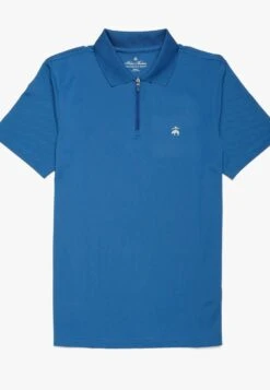 Performance Zip - Poloshirt - Blue