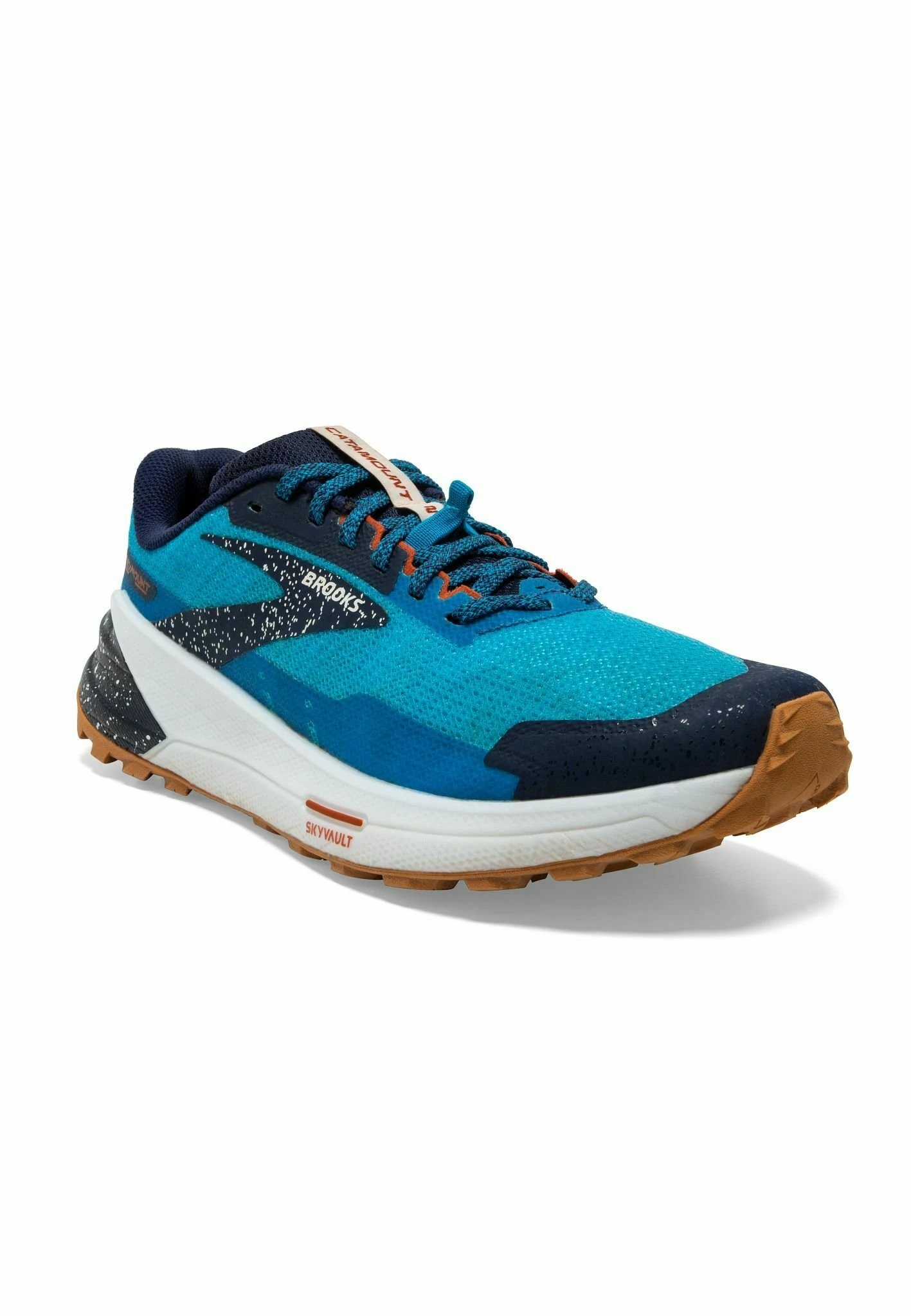 BROOKS Catamount 2 - Trail Hardloopschoenen - Peacoat Atomic Blue Rooibos 4 BROOKS Catamount 2 - Trail Hardloopschoenen - Peacoat Atomic Blue Rooibos - Afbeelding 2